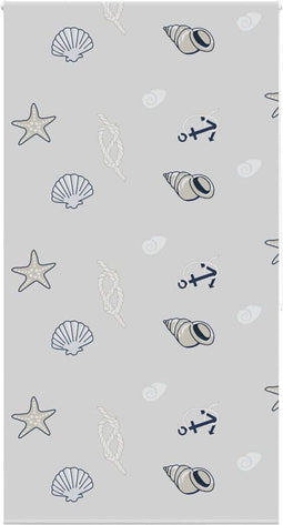 vidaXL - Doucherolgordijn - 130x240 - cm - stofbreedte - 126 - cm