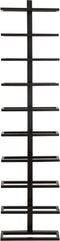 PTMD Icon Wijnrek - 10 x 27 x 116 cm - Ijzer - Zwart