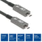ACT USB-C 3.2 Gen2 - Active Optical Cable AOC - 10Gbps 4K @ 60Hz - Grijs Zwart (5m)