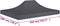 vidaXL - Partytentdak 270 g/m² - 410 x 280 cm - Antraciet