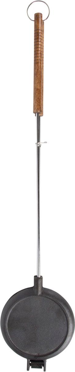 Esschert FF295 - Wafelijzer BBQ - Geschikt voor open vuur - Extra lange steel 82 cm