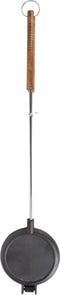 Esschert FF295 - Wafelijzer BBQ - Geschikt voor open vuur - Extra lange steel 82 cm