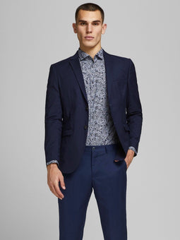 JACK&JONES JPRFRANCO BLAZER NOOS - Heren Blazer - Slim Fit - Dark Navy