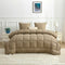 Zelesta® Easybed - Dekbed Hoesloos Wasbaar - Chocolade & Mokka 200x200cm