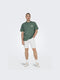 ONLY & SONS ONSPLY WHITE 9297 AZG DNM SHORTS NOOS Heren Jeans - Maat M