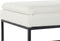Foot-of-bed Bench DKD Home Decor Zwart Beige Polyester Ijzer (80 x 36 x 35 cm)