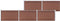 vidaXL - Schutting - 526x106 - cm - HKC - grijs