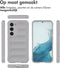 iMoshion Hoesje Geschikt voor Samsung Galaxy S23 Hoesje Siliconen - iMoshion EasyGrip Backcover - Grijs