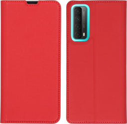 iMoshion Hoesje Geschikt voor Huawei P Smart (2021) Hoesje Met Pasjeshouder - iMoshion Slim Folio Bookcase - Rood
