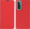 iMoshion Hoesje Geschikt voor Huawei P Smart (2021) Hoesje Met Pasjeshouder - iMoshion Slim Folio Bookcase - Rood