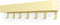 Spinder Design Dax Play 7 - Wandkapstok - 7 haken - Butter Yellow