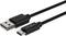 Ansmann 1700-0130 - USB naar USB Type-C kabel - 100 cm - Zwart