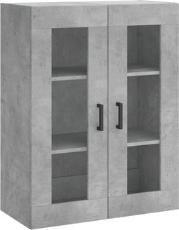 vidaXL - Hangkast - 69,5x34x90 - cm - betongrijs