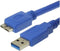 3GO CMUSB3.0 USB-kabel 2 m USB 3.2 Gen 1 (3.1 Gen 1) USB A Blauw