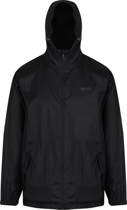 Regatta Pack-It II Regenjas - Maat L - Mannen - zwart