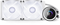 NZXT Kraken 240 - AIO Vloeistofkoeler 240mm - LCD-scherm RGB-ventilatoren - Wit