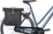 Basil City - Dubbele Fietstas MIK - 28-32 Liter - Zwart - Waterafstotend - Reflectiedetails