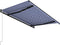 vidaXL - Luifel - automatisch - uittrekbaar - 450x300 - cm - blauw - en - wit