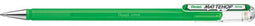 Gelschrijver pentel k110 mattehop m groen | 12 stuks