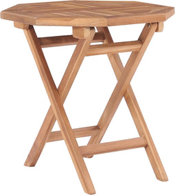 vidaXL - Tuintafel - inklapbaar - 45x45x45 - cm - massief - teakhout