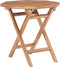 vidaXL - Tuintafel - inklapbaar - 45x45x45 - cm - massief - teakhout