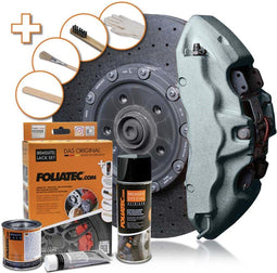 Foliatec Remklauwlakset - 3 Componenten - Marine Bay Zilver Metallic (1 set)