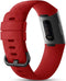 iMoshion Bandje Geschikt voor Fitbit Charge 4 / Charge 3 - iMoshion Siliconen bandje - Rood