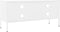 vidaXL - Tv-meubel - 105x35x50 - cm - staal - wit