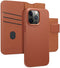 Accezz iPhone 15 Pro Max - Leather Bookcase 2-in-1 MagSafe - Sienna Brown