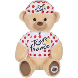 GIPSY TOYS - Tour De France - Pluche Beer Polka Dot Shirt 24 cm