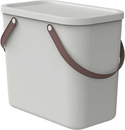 Rotho - Prullenbak van 25L - Opbergcontainer - Wit