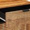 vidaXL - Nachtkastje - 50x33x60 - cm - Massief - Acaciahout