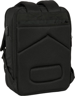 Rugzak Safta Multisports Voor op reis Zwart 30 x 44 x 16 cm