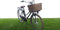 New Looxs Brisbane Large - Rotan Fietsmand - Handgemaakt - Voorop - 39 liter - Bruin