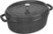 Staub cocotte - ovaal - 31 cm - grafietgrijs