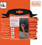 BLACK+DECKER Spanband 15 Meter - Sjorband - Reflecterende Delen - Oranje/Zwart