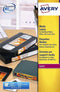 Avery - Etiket L7666-25 70x52mm voor 3.5 inch disk 250 stuks