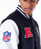New Era - Las Vegas Raiders - NFL Patch Black Varsity Jacket