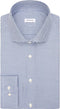 Seidensticker Slim Fit Overhemd Pepita Kentkraag – maat 43 – mid blue