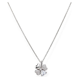 Amen Dames Ketting 925 sterling zilveren 27 Zirconia One Size 88423801