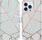 iMoshion Hoesje Geschikt voor iPhone 13 Pro Hoesje Met Pasjeshouder - iMoshion Design Softcase Bookcase - Wit / White Graphic