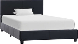 vidaXL-Bedframe-kunstleer-zwart-100x200-cm