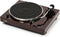 Thorens TD 204 - Platenspeler - Snaaraandrijving met stille motor - Walnoot