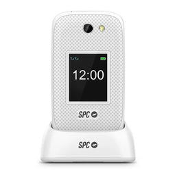 SPC 2337B - Mobiele Telefoon voor Bejaarden - 128 GB - Wit