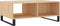 vidaXL - Salontafel - 90x60x35 - cm - bewerkt - hout - sonoma - eikenkleurig