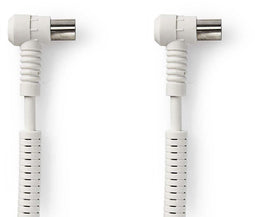 Nedis CSGP40120WT200 - Coaxiale kabel 200 cm - Wit