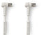 Nedis CSGP40120WT200 - Coaxiale kabel 200 cm - Wit