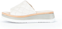 Gabor 82.741.53 - Dames Slippers - Modische slipper met kleurzool - Beige