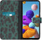 iMoshion Hoesje Geschikt voor Samsung Galaxy A21s Hoesje Met Pasjeshouder - iMoshion Design Softcase Bookcase - Zwart / Meerkleurig / Groen / Green Leopard