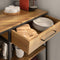 SoBuy FSB71-PF - Buffetkast - 1 Lade 2 Planken - Bruin